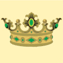 Prince of Monaco Crown: Gold & Jade Crown
