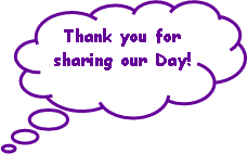 Cloud Callout: Thank you for sharing our Day!
